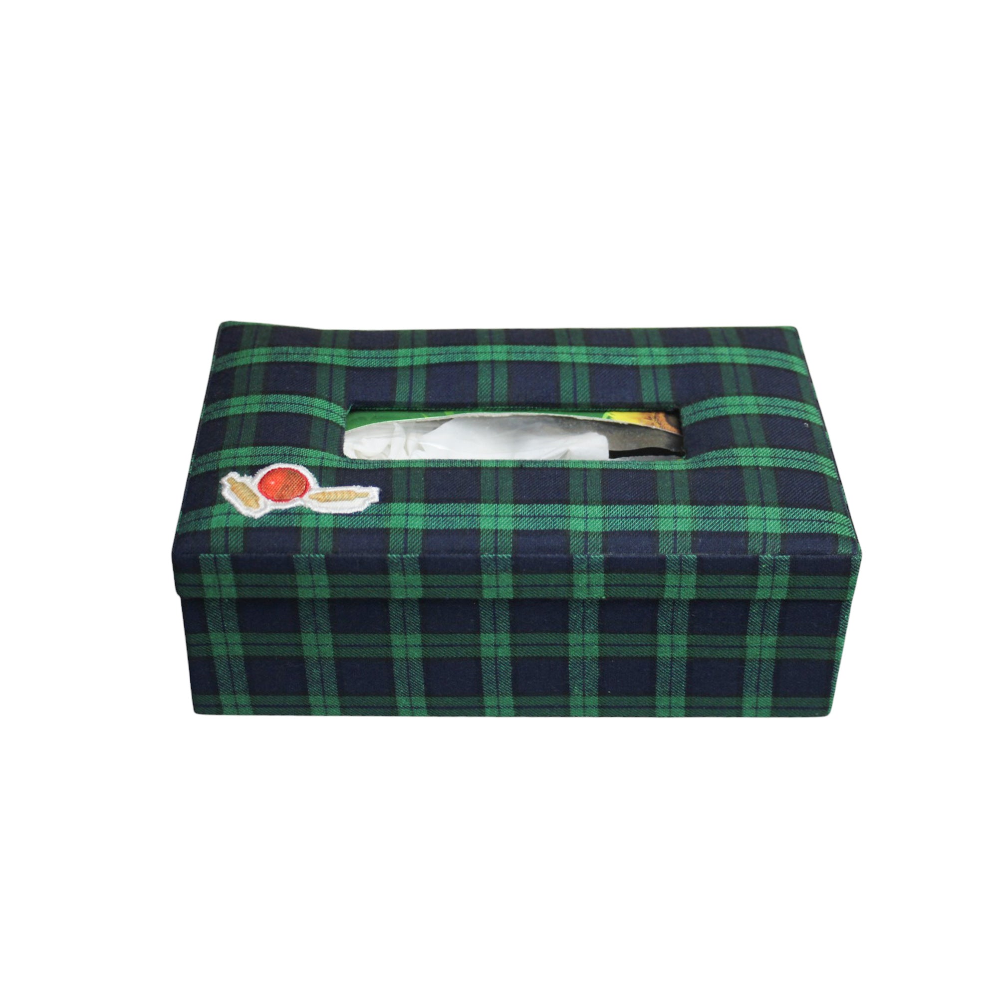 Cricket Design Tissue Box Holder